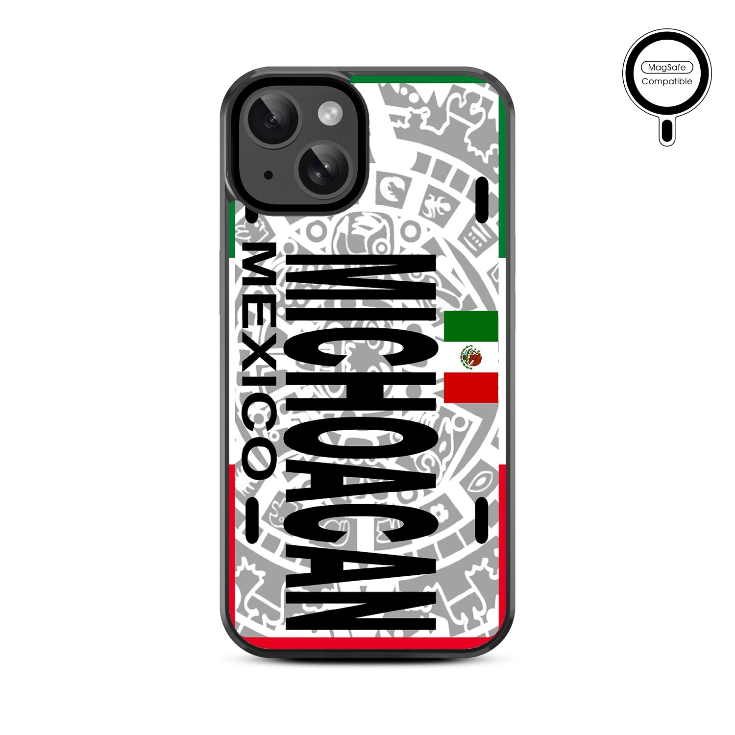 MyBat Design Lab Series MagSafe Case for Apple iPhone 15 (6.1) - Michoacan Azteca