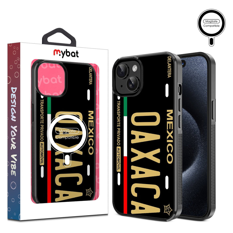 MyBat Design Lab Series MagSafe Case for Apple iPhone 15 (6.1) - Oaxaca Black
