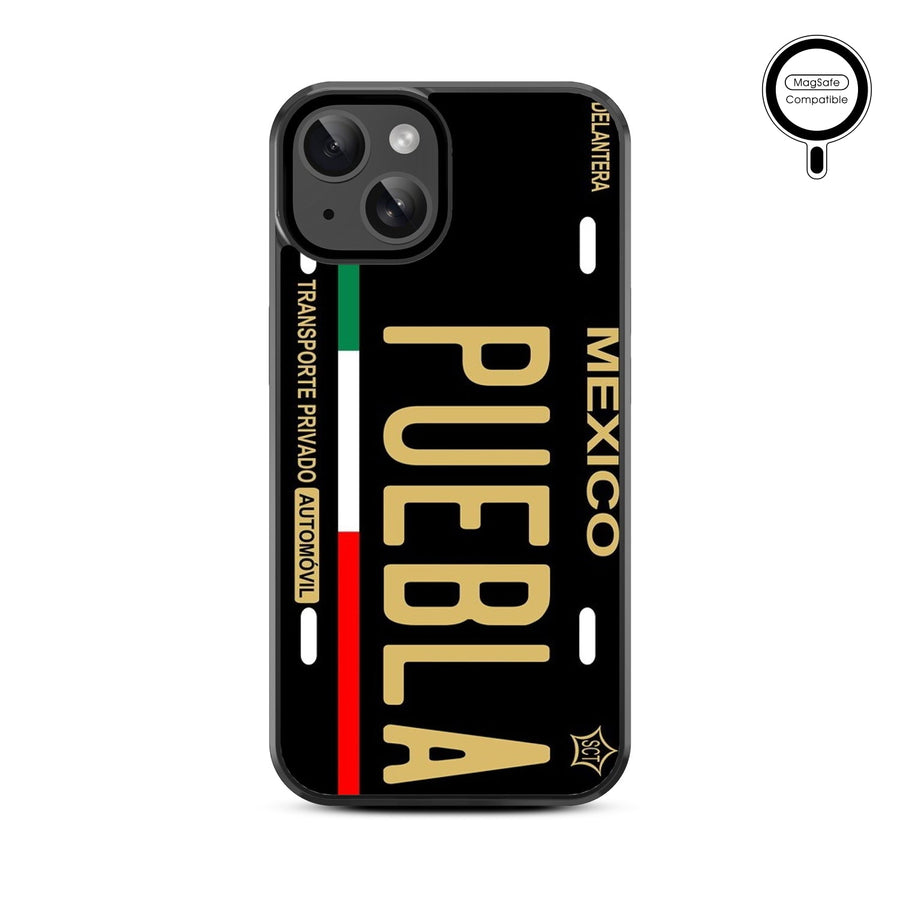 MyBat Design Lab Series MagSafe Case for Apple iPhone 15 (6.1) - Puebla Black
