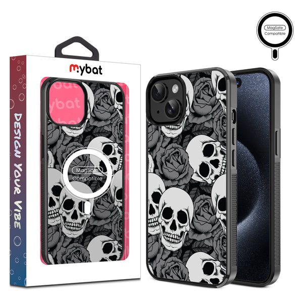 MyBat Design Lab Series MagSafe Case for Apple iPhone 15 (6.1) - Skull Garden - MIP15CSLESMSM081-1.jpg