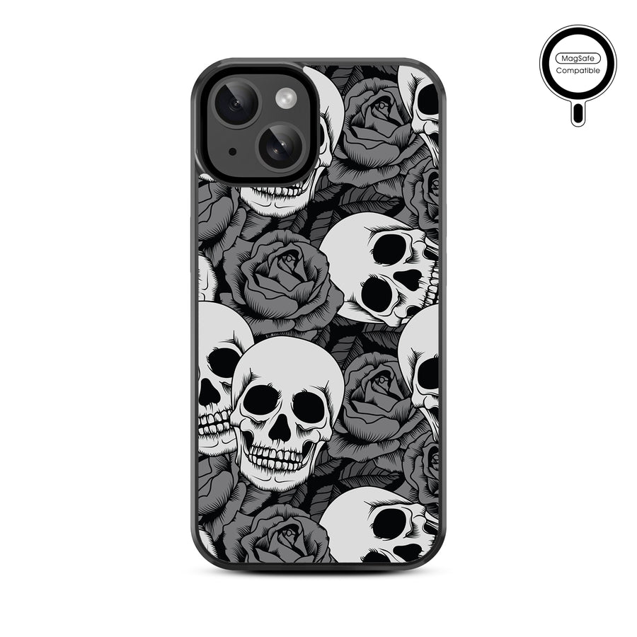 MyBat Design Lab Series MagSafe Case for Apple iPhone 15 (6.1) - Skull Garden - MIP15CSLESMSM081-3.jpg