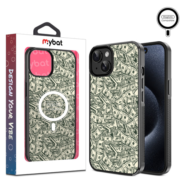 MyBat Design Lab Series MagSafe Case for Apple iPhone 15 (6.1) - Money Stack - MIP15CSLESMSM082-1.jpg