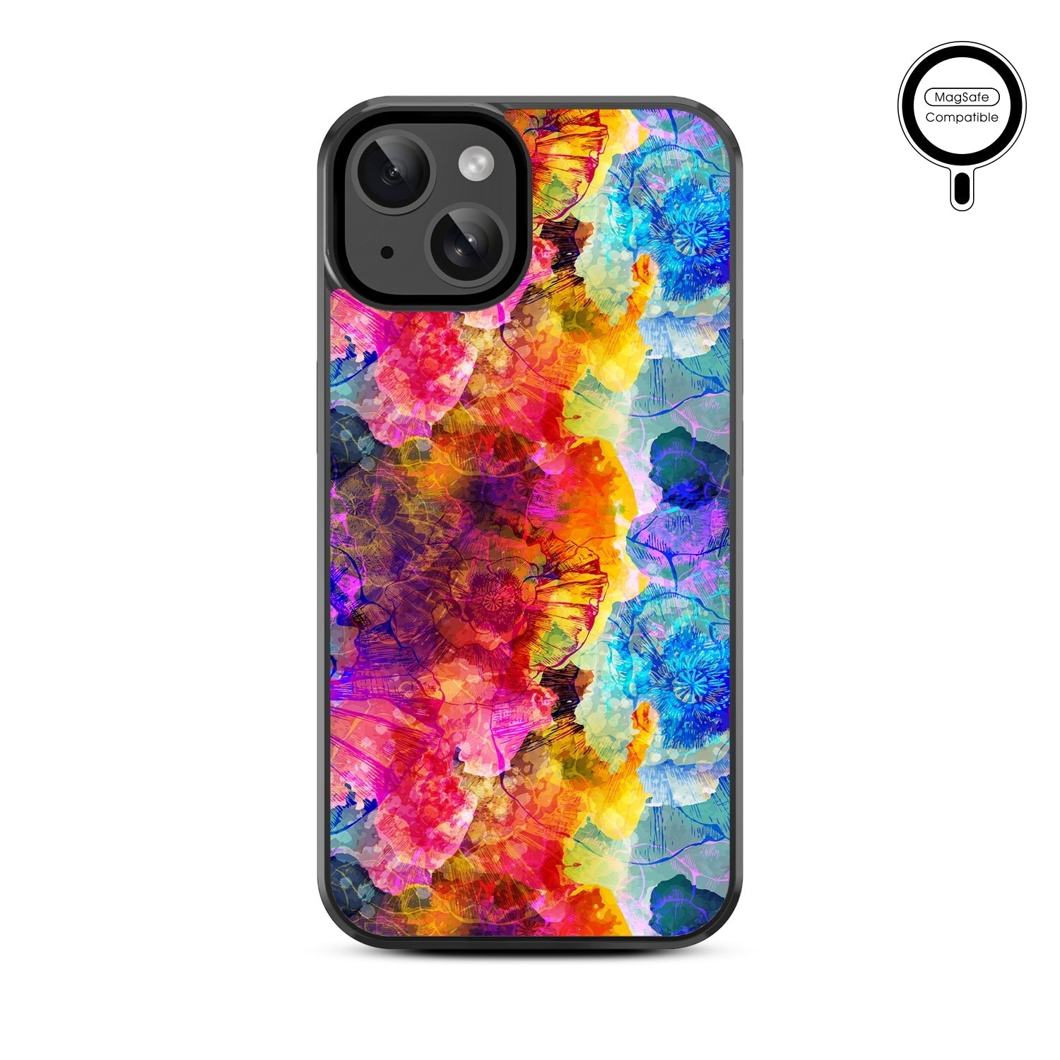 MyBat Design Lab Series MagSafe Case for Apple iPhone 15 (6.1) - Color Burst