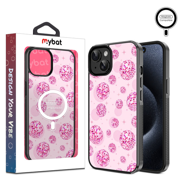MyBat Design Lab Series MagSafe Case for Apple iPhone 15 (6.1) - Disco Balls - MIP15CSLESMSM109-1.jpg