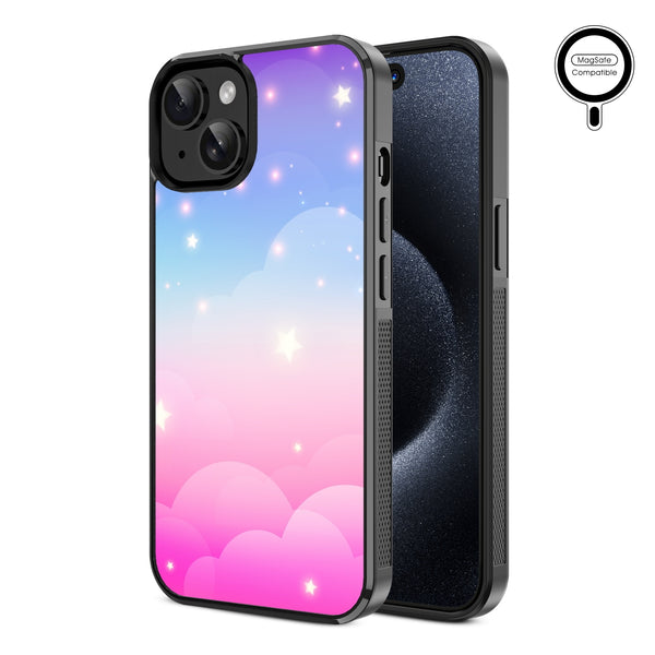 MyBat Design Lab Series MagSafe Case for Apple iPhone 15 (6.1) - Clouds & Stars - MIP15CSLESMSM110-2.jpg