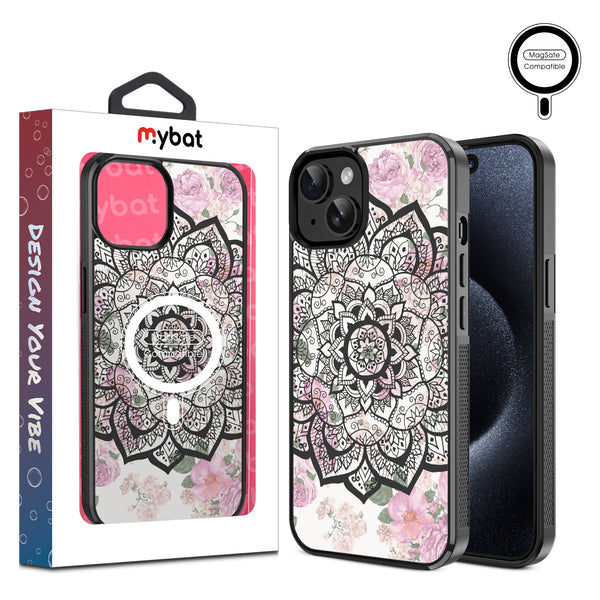 MyBat Design Lab Series MagSafe Case for Apple iPhone 15 (6.1) - Mandala - MIP15CSLESMSM113-1.jpg