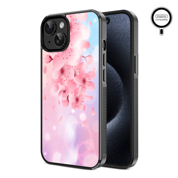 MyBat Design Lab Series MagSafe Case for Apple iPhone 15 (6.1) - Cherry Blossoms - MIP15CSLESMSM131-2.jpg