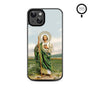 MyBat Design Lab Series MagSafe Case for Apple iPhone 15 (6.1) - Saint Judas