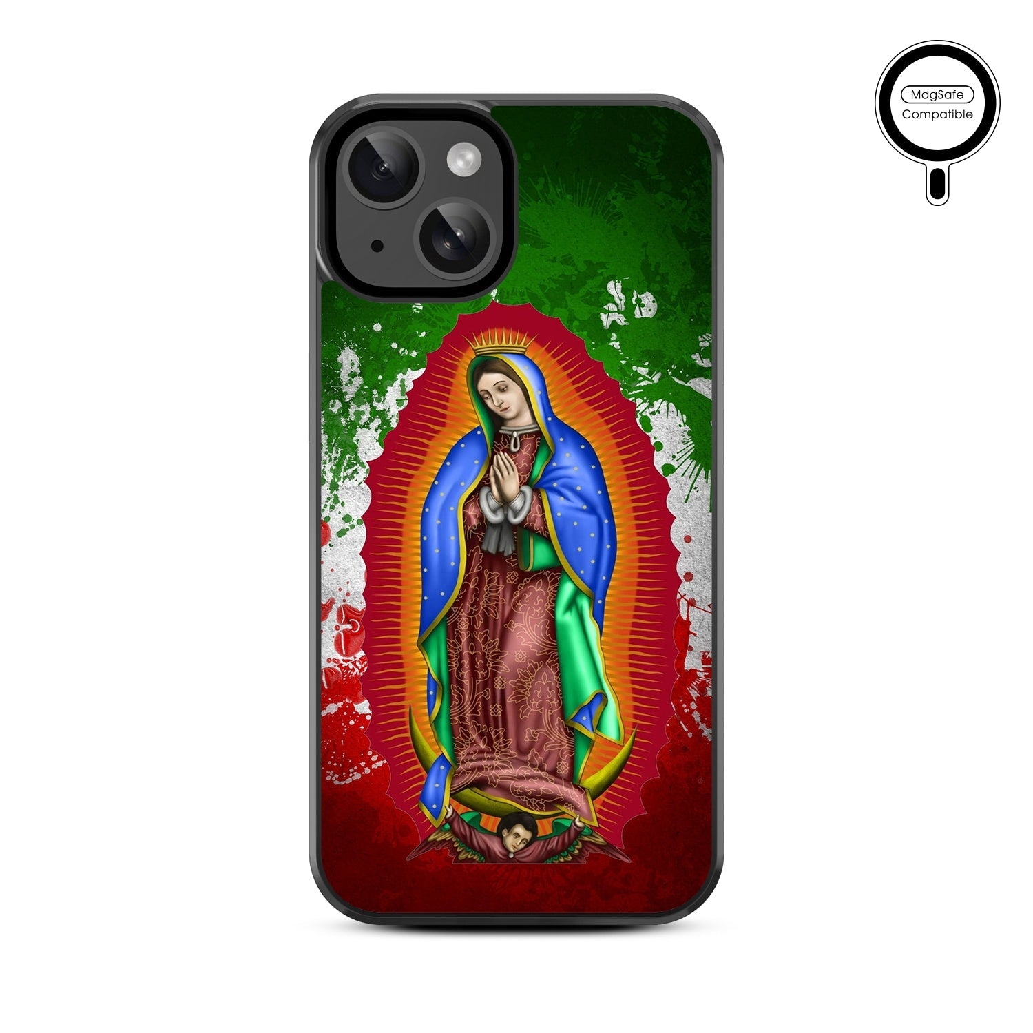 MyBat Design Lab Series MagSafe Case for Apple iPhone 15 (6.1) - Guadalupe Virgin Mary