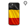 MyBat Design Lab Series MagSafe Case for Apple iPhone 15 (6.1) - Belgium Flag