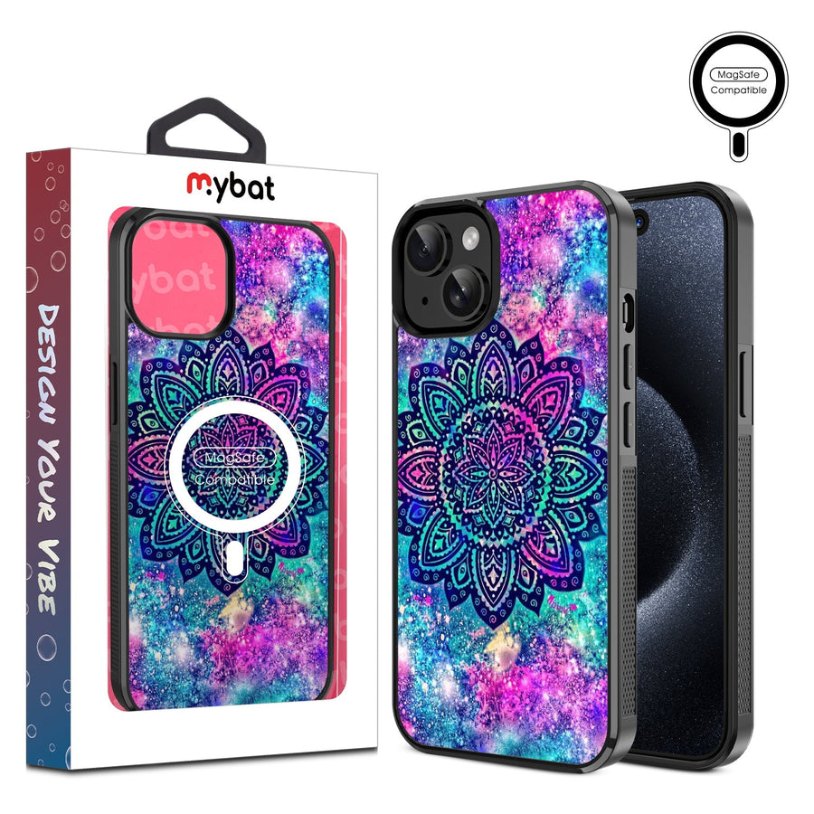 MyBat Design Lab Series MagSafe Case for Apple iPhone 15 (6.1) - Cosmic Mandala