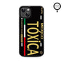 MyBat Design Lab Series MagSafe Case for Apple iPhone 15 (6.1) - Toxica Black