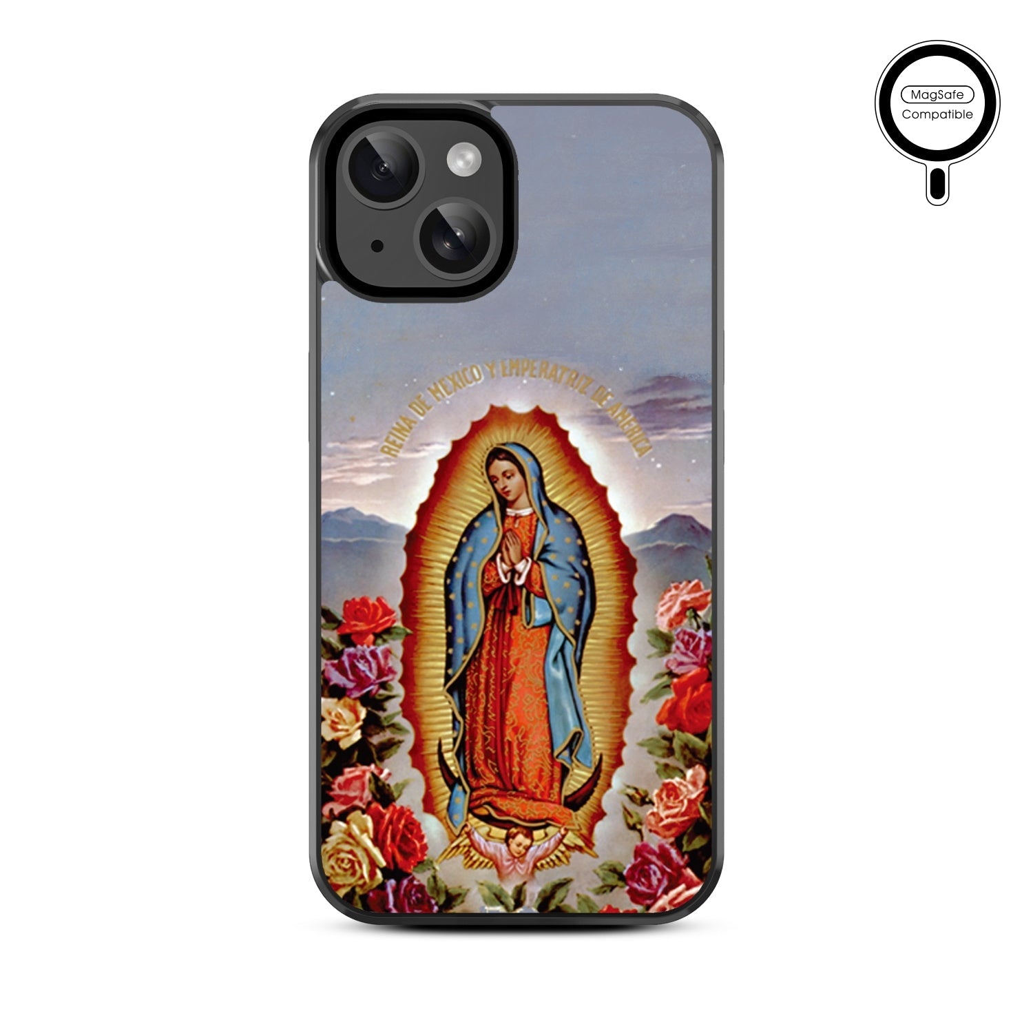 MyBat Design Lab Series MagSafe Case for Apple iPhone 15 (6.1) - Our Lady Guadalupe