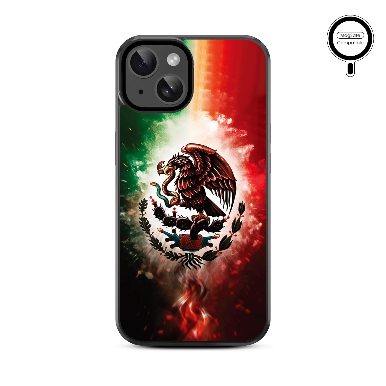 MyBat Design Lab Series MagSafe Case for Apple iPhone 15 (6.1) - Viva Mexico