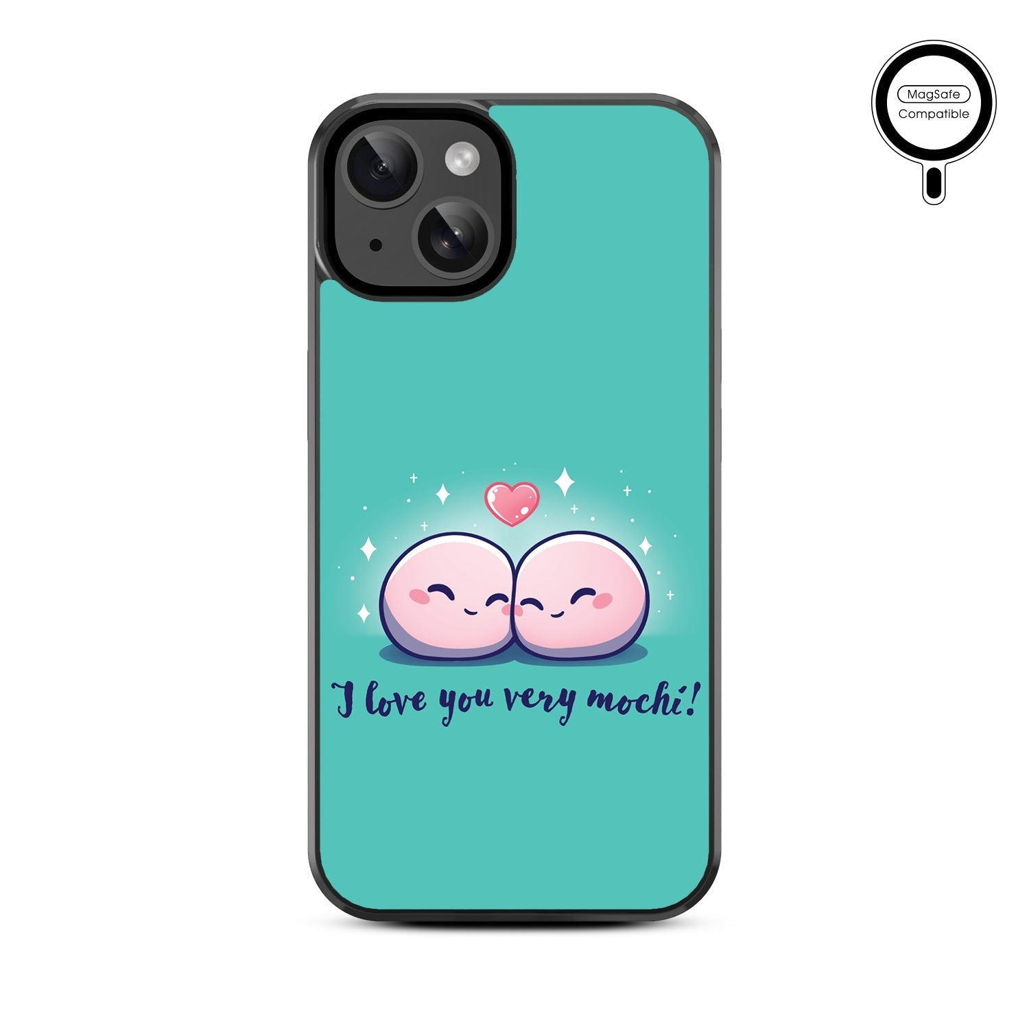 MyBat Design Lab Series MagSafe Case for Apple iPhone 15 (6.1) - Mochi Love