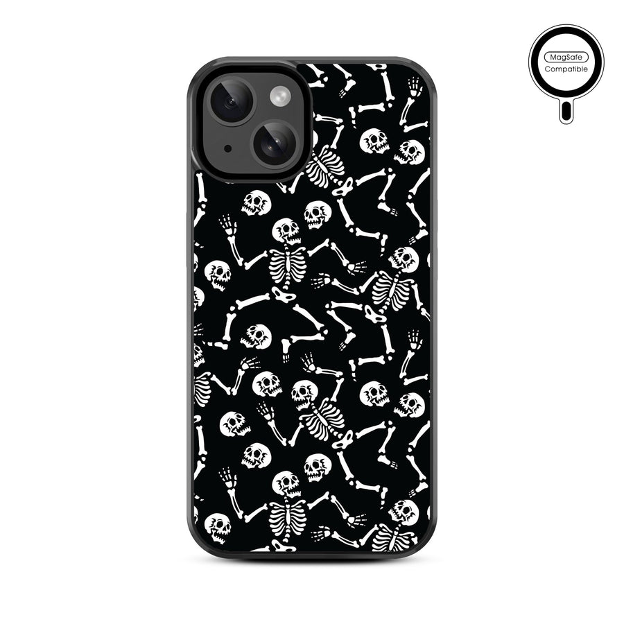 MyBat Design Lab Series MagSafe Case for Apple iPhone 15 (6.1) - Skeleton Crew