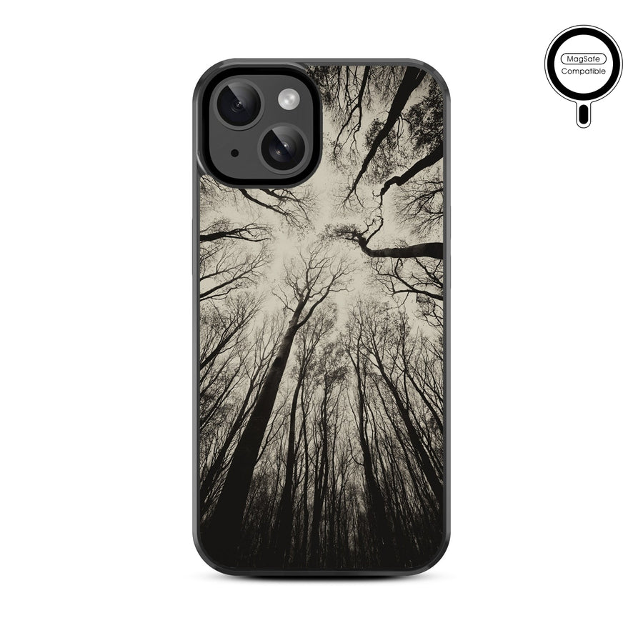 MyBat Design Lab Series MagSafe Case for Apple iPhone 15 (6.1) - Spooky Forest