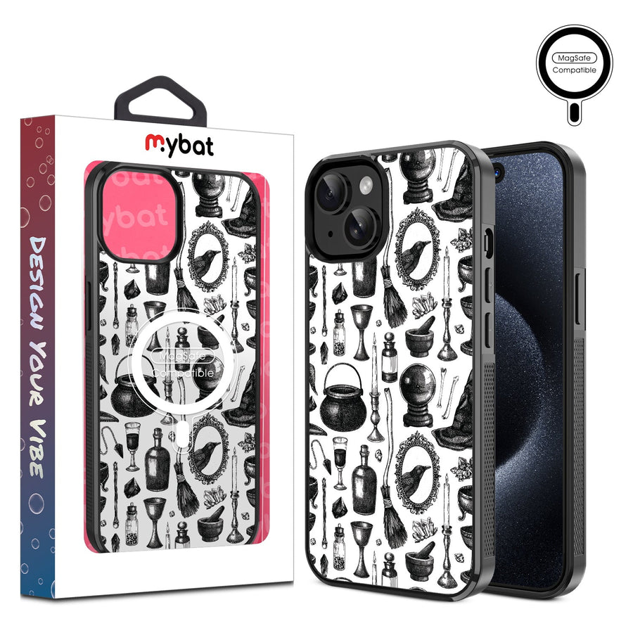 MyBat Design Lab Series MagSafe Case for Apple iPhone 15 (6.1) - Mystic Elixirs