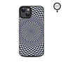 MyBat Design Lab Series MagSafe Case for Apple iPhone 15 (6.1) - Dizzy Circle