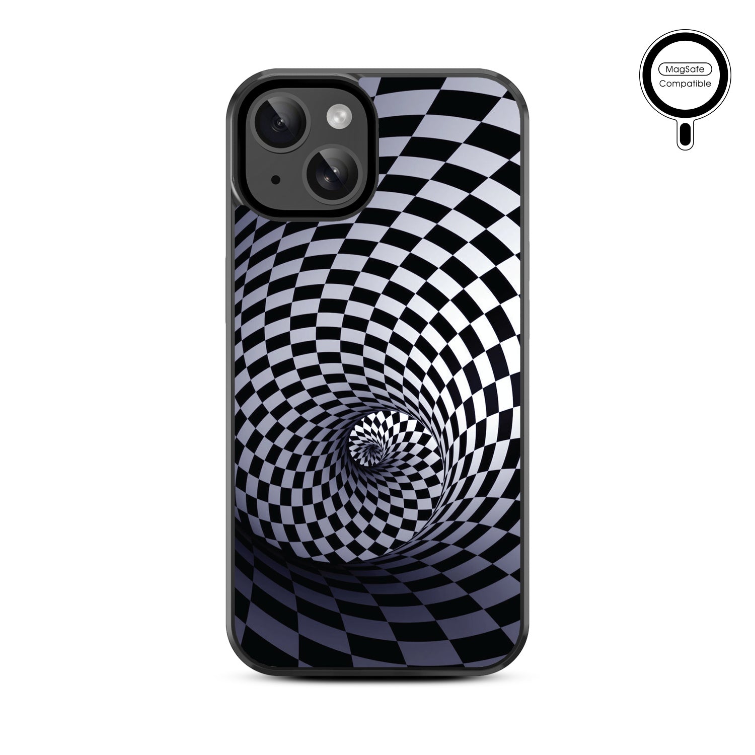 MyBat Design Lab Series MagSafe Case for Apple iPhone 15 (6.1) - Spiral Out