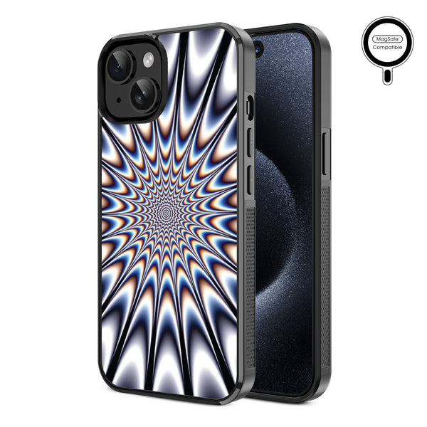 MyBat Design Lab Series MagSafe Case for Apple iPhone 15 (6.1) - Hypnotic Burst - MIP15CSLESMSM267-2.jpg