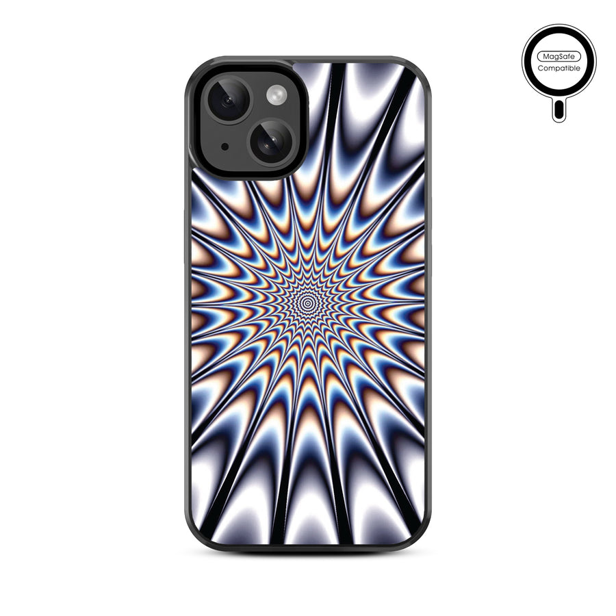 MyBat Design Lab Series MagSafe Case for Apple iPhone 15 (6.1) - Hypnotic Burst - MIP15CSLESMSM267-3.jpg