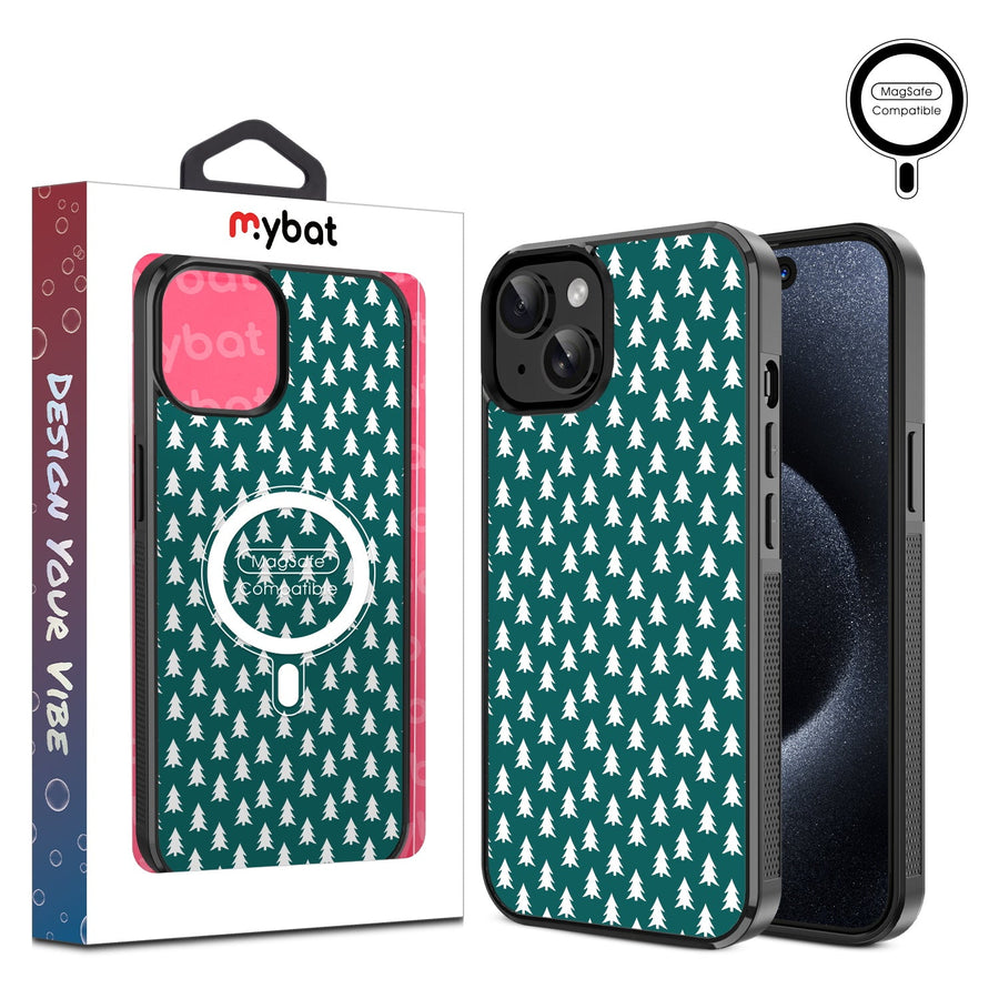 MyBat Design Lab Series MagSafe Case for Apple iPhone 15 (6.1) - Evergreen Forest