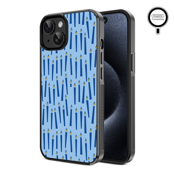 MyBat Design Lab Series MagSafe Case for Apple iPhone 15 (6.1) - Menorah Candle - MIP15CSLESMSM281-2.jpg
