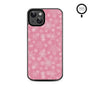 MyBat Design Lab Series MagSafe Case for Apple iPhone 15 (6.1) - Pink Snowflakes
