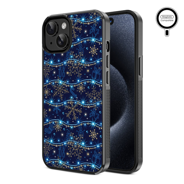 MyBat Design Lab Series MagSafe Case for Apple iPhone 15 (6.1) - Snowflake Twinkle - MIP15CSLESMSM285-2.jpg