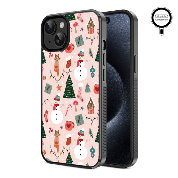 MyBat Design Lab Series MagSafe Case for Apple iPhone 15 (6.1) - Holly Jolly Time - MIP15CSLESMSM288-2.jpg