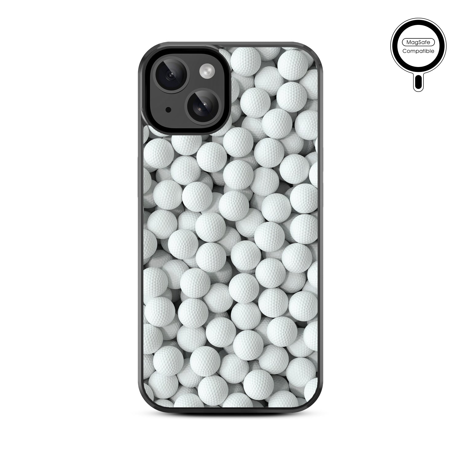 MyBat Design Lab Series MagSafe Case for Apple iPhone 15 (6.1) - Golf Balls