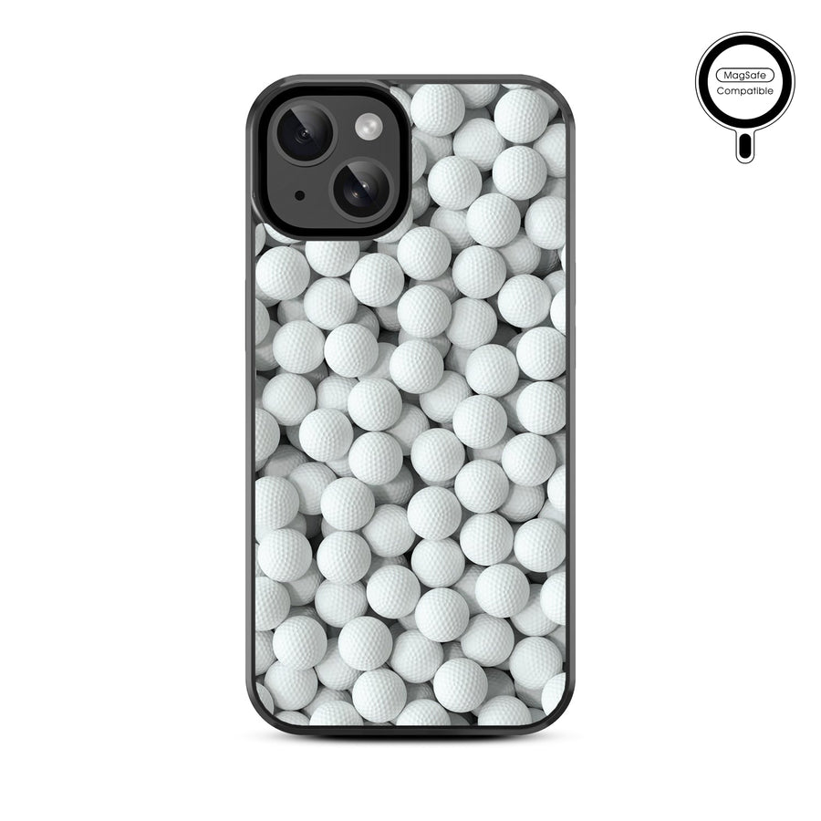 MyBat Design Lab Series MagSafe Case for Apple iPhone 15 (6.1) - Golf Balls