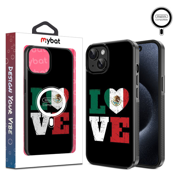 MyBat Design Lab Series MagSafe Case for Apple iPhone 15 (6.1) - Love 4 Mexico - MIP15CSLESMSM347-1.jpg