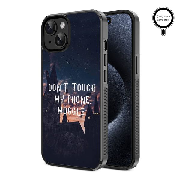 MyBat Design Lab Series MagSafe Case for Apple iPhone 15 (6.1) - Don't Touch My Phone Muggle - MIP15CSLESMSM348-2.jpg
