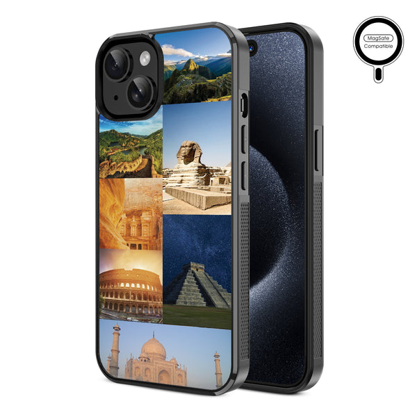 MyBat Design Lab Series MagSafe Case for Apple iPhone 15 (6.1) - 7 Wonders - MIP15CSLESMSM352-2.jpg