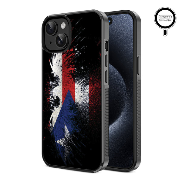 MyBat Design Lab Series MagSafe Case for Apple iPhone 15 (6.1) - Puerto Rico Eagle Flag - MIP15CSLESMSM359-2.jpg