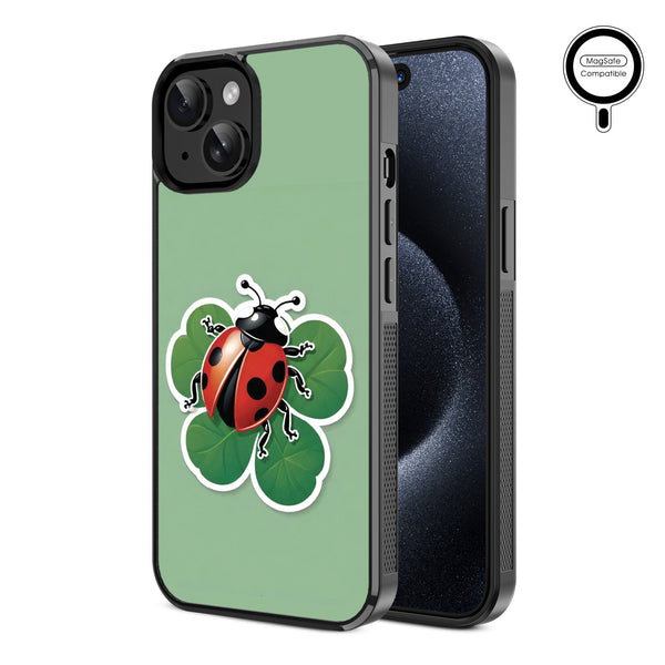 MyBat Design Lab Series MagSafe Case for Apple iPhone 15 (6.1) - Ladybug Luck - MIP15CSLESMSM373-2.jpg