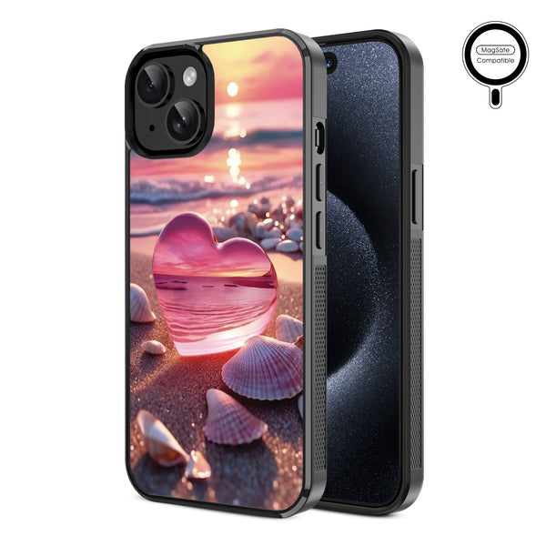 MyBat Design Lab Series MagSafe Case for Apple iPhone 15 (6.1) - Sunset Beach Love - MIP15CSLESMSM384-2.jpg