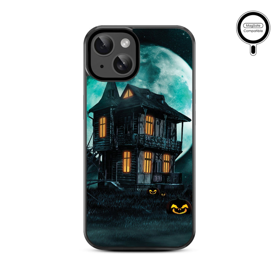 MyBat Design Lab Series MagSafe Case for Apple iPhone 15 (6.1) - Haunted Mansion