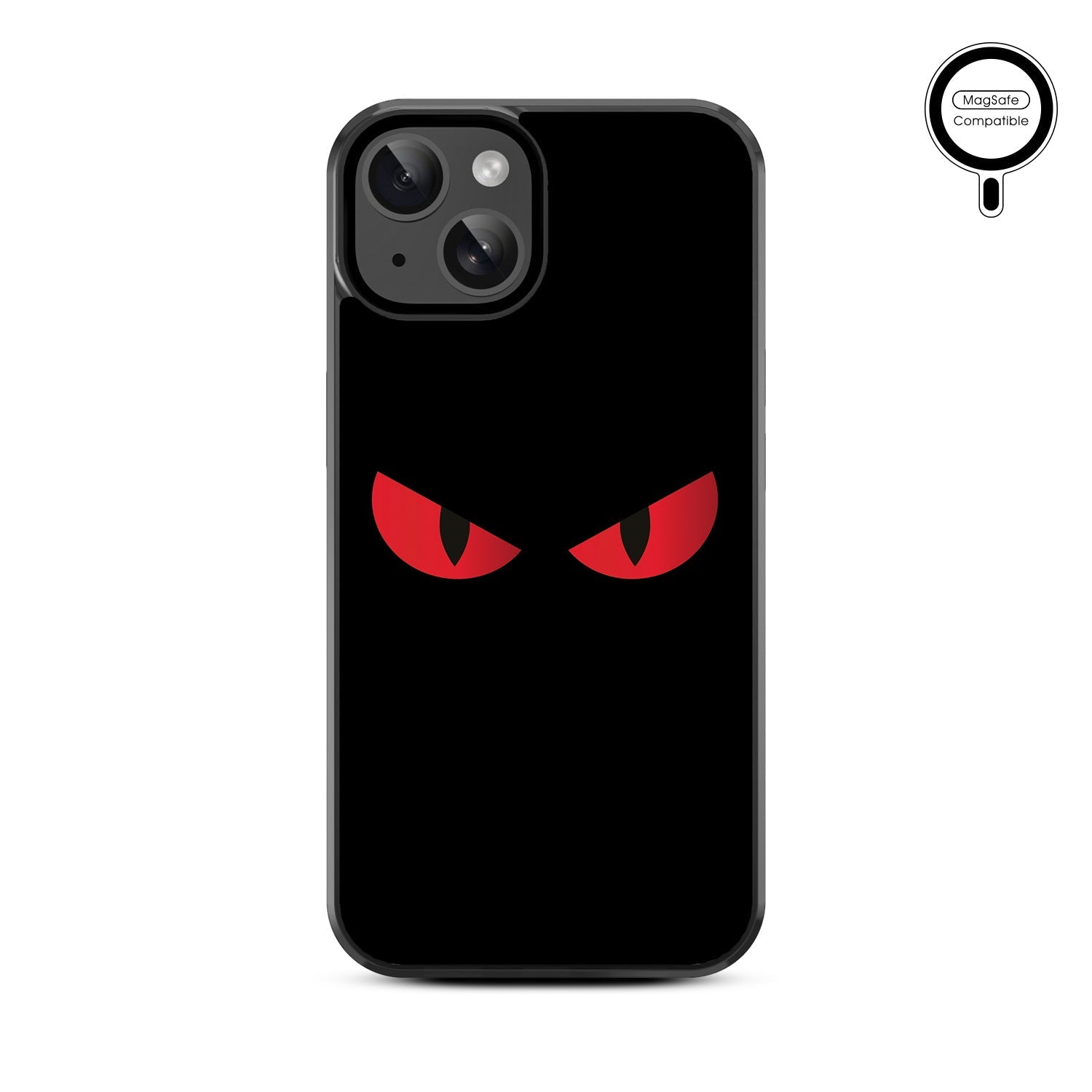 MyBat Design Lab Series MagSafe Case for Apple iPhone 15 (6.1) - Red Eyes