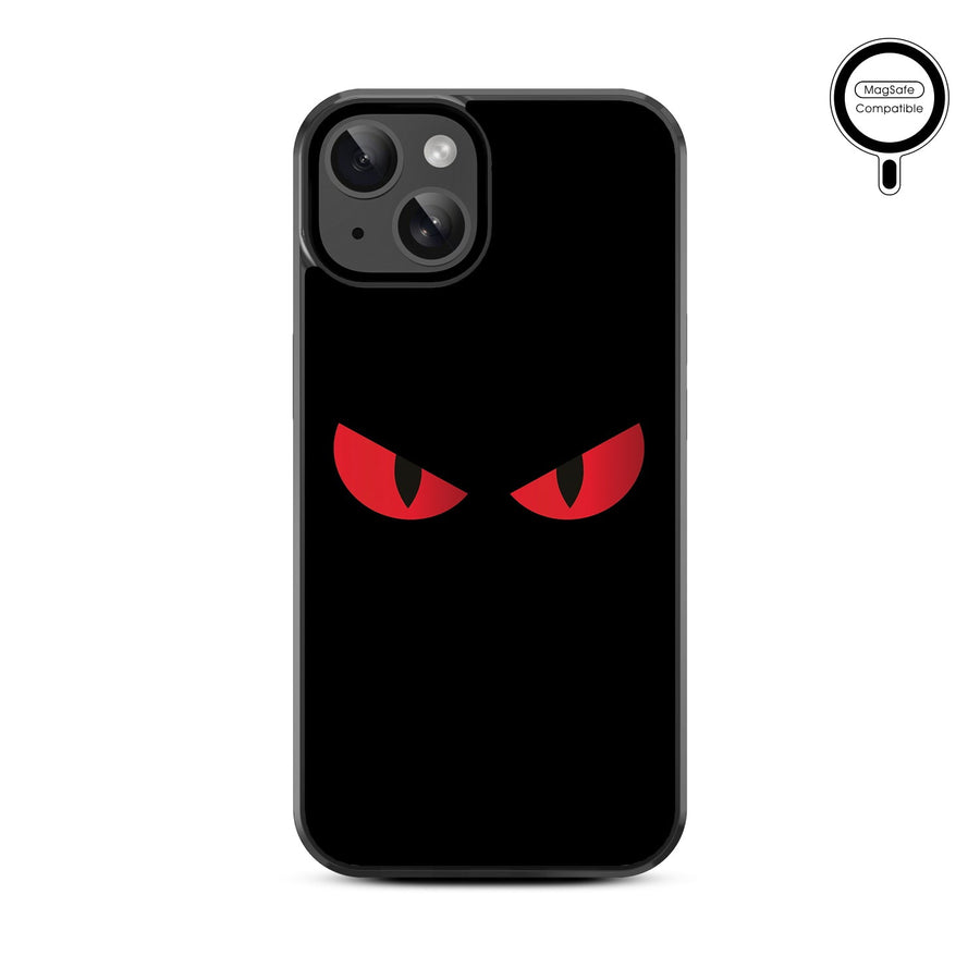MyBat Design Lab Series MagSafe Case for Apple iPhone 15 (6.1) - Red Eyes