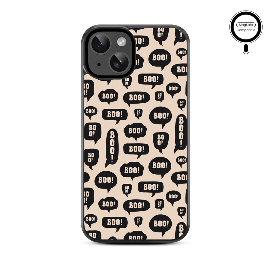 MyBat Design Lab Series MagSafe Case for Apple iPhone 15 (6.1) - Text Me Boo