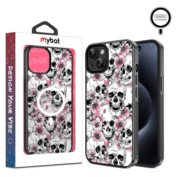 MyBat Design Lab Series MagSafe Case for Apple iPhone 15 (6.1) - Death Blooms - MIP15CSLESMSM419-1.jpg
