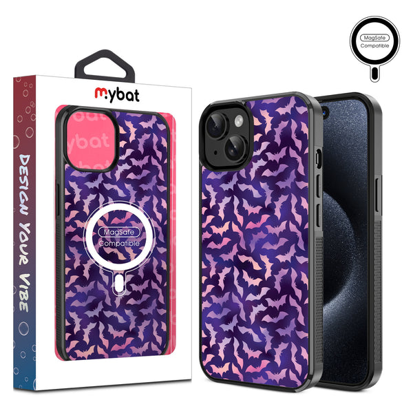 MyBat Design Lab Series MagSafe Case for Apple iPhone 15 (6.1) - Twilight Bats - MIP15CSLESMSM422-1.jpg