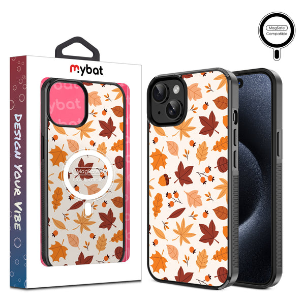 MyBat Design Lab Series MagSafe Case for Apple iPhone 15 (6.1) - Falling Leaves - MIP15CSLESMSM424-1.jpg