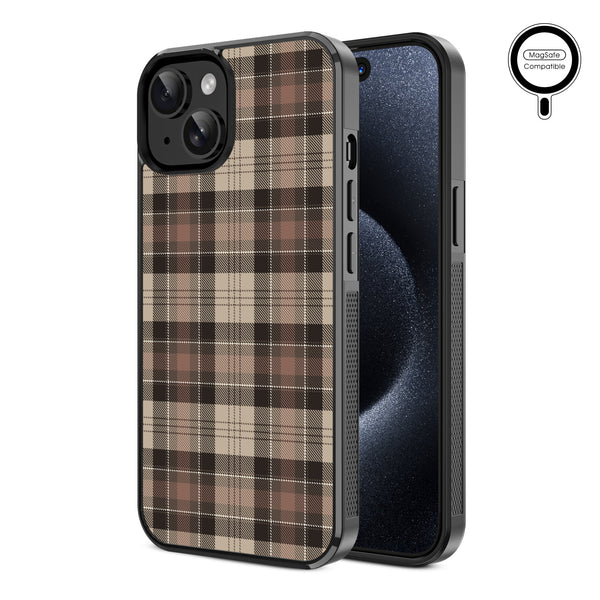 MyBat Design Lab Series MagSafe Case for Apple iPhone 15 (6.1) - Mocha Flannel - MIP15CSLESMSM431-2.jpg