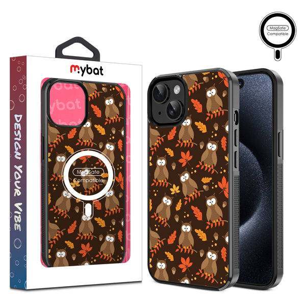 MyBat Design Lab Series MagSafe Case for Apple iPhone 15 (6.1) - Hoot & Harvest - MIP15CSLESMSM438-1.jpg