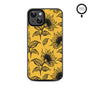 MyBat Design Lab Series MagSafe Case for Apple iPhone 15 (6.1) - Golden Sunflowers - MIP15CSLESMSM444-3.jpg