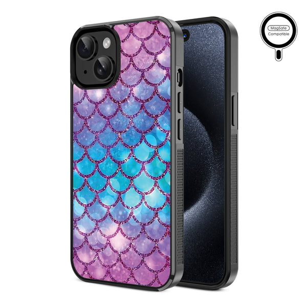 MyBat Design Lab Series MagSafe Case for Apple iPhone 15 (6.1) - Mermaid Scales - MIP15CSLESMSM458-2.jpg
